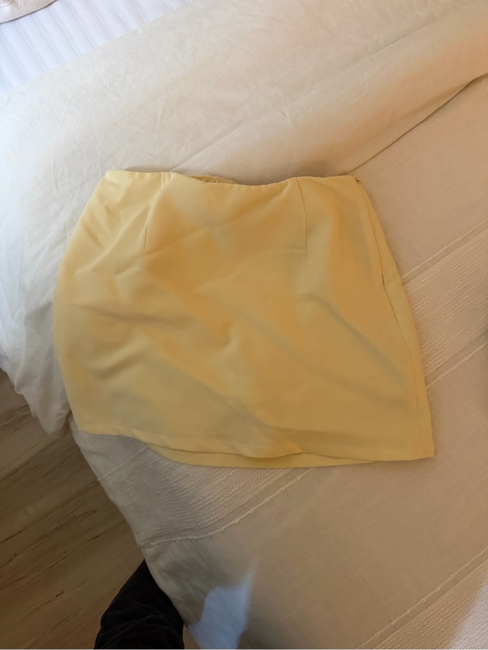Yellow Mini Skirt